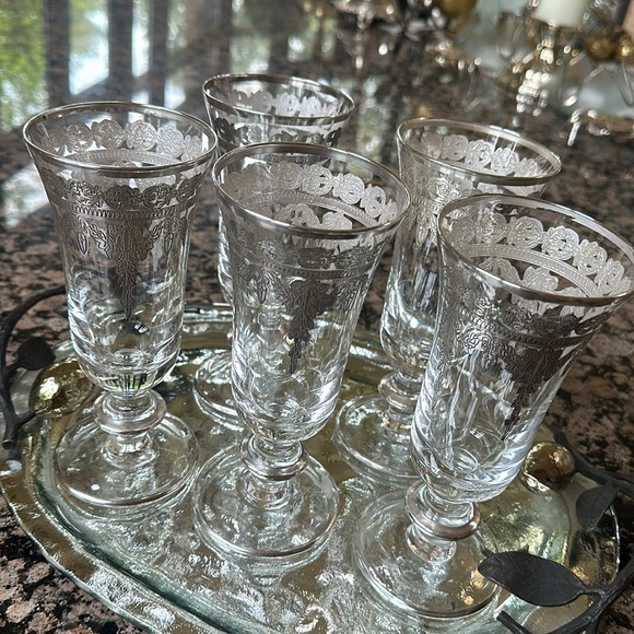 Arte Italica Vietro Platinum Flutes/Goblets - Picture 3 of 10